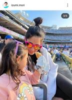 　森泉のインスタグラム＠ｉｚｕｍｉ．ｍｏｒｉより