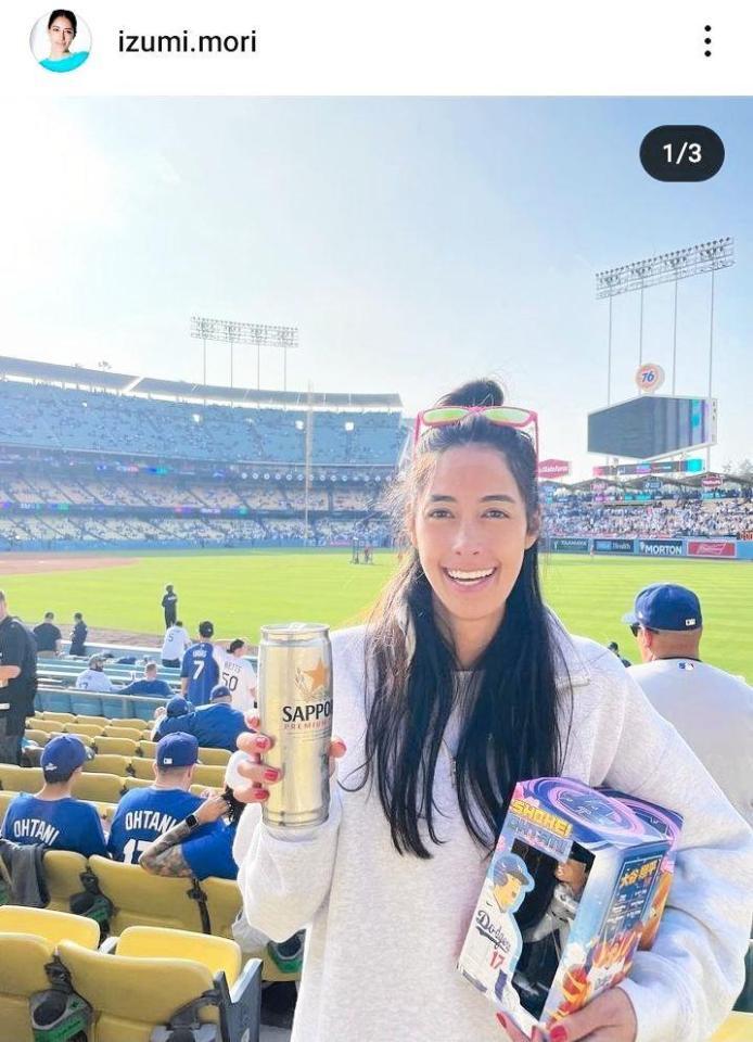 　森泉のインスタグラム＠ｉｚｕｍｉ．ｍｏｒｉより 