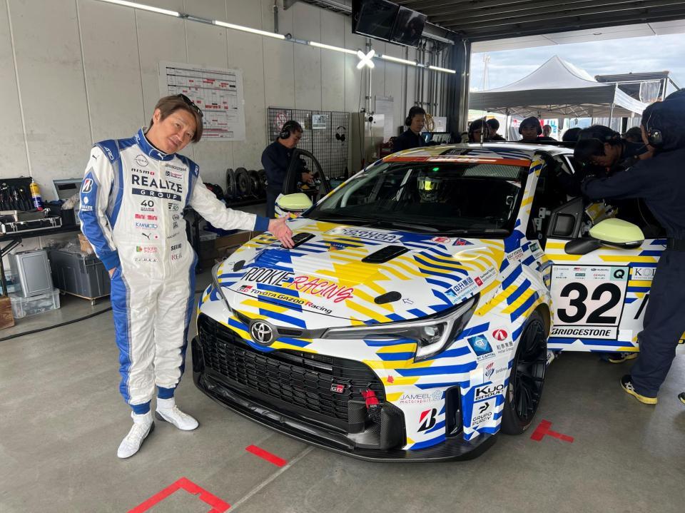 　１６年ぶりにドライバーとしてレースに参戦する近藤真彦