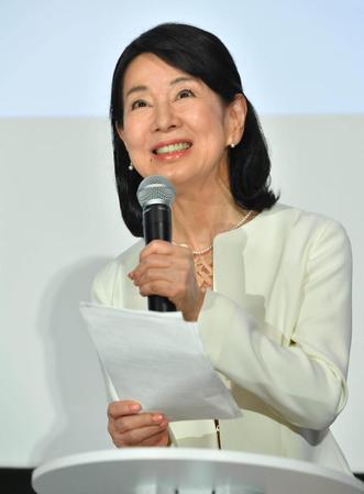 　観客の質問に答える吉永小百合（撮影・持木克友）