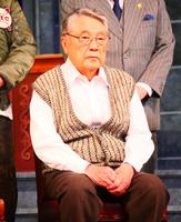 　取材会に出席した伊東四朗＝東京・新橋演舞場