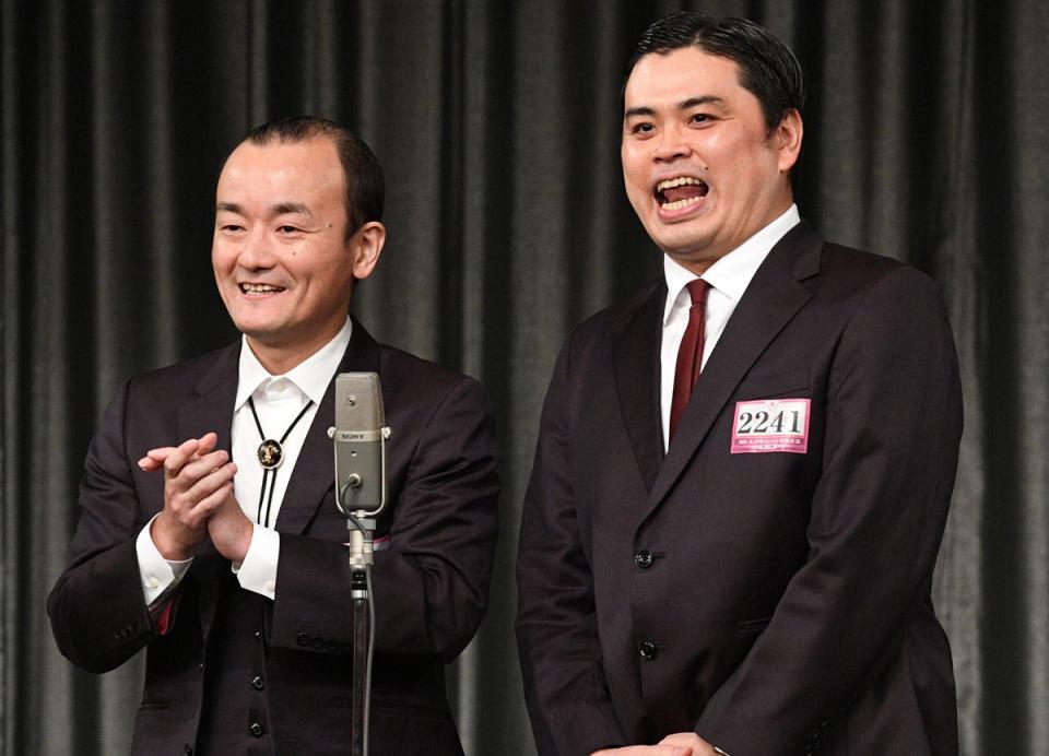 　ななまがり・初瀬悠太（右）と森下直人