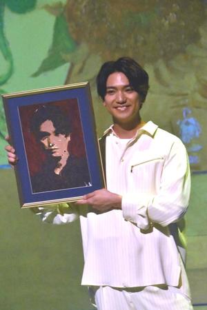Ａぇ！ｇｒｏｕｐ正門良規　ＡＩゴッホの似顔絵に大満足　「アー写に使いたい」