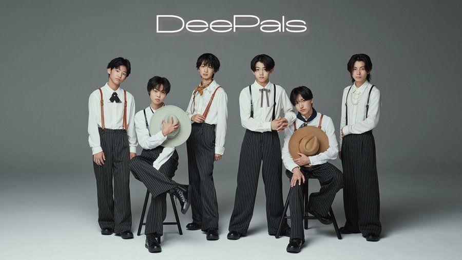  ６人のメンバーで結成されたＤｅｅＰａｌｓ（ＴＯＢＥ公式Ｘより）