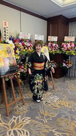 　芸能生活６０周年記念パーティーを開催した小林幸子