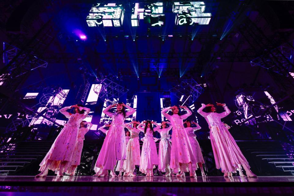 　東京ドーム公演を行った櫻坂４６ⓒ上山陽介