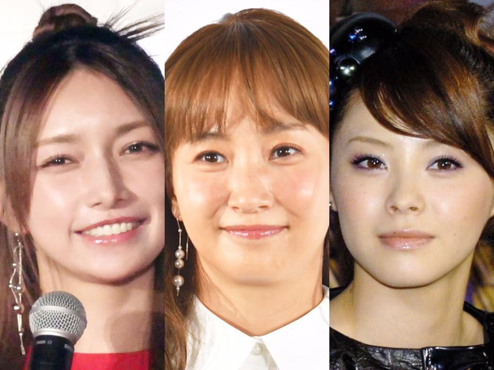 　（左から）後藤真希、藤本美貴、松浦亜弥