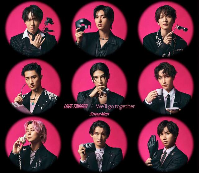 Snow Manシングル部門1位 SixTONESアルバム部門1位