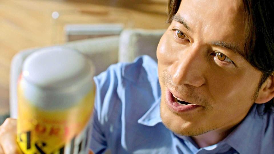 アサヒ　岡田准一　生田斗真　ポスター 岡田准一さん、生田斗真さん出演「生ジョッキ缶」新CM放映開始