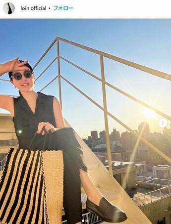 井川遥のインスタグラム＠ｌｏｉｎ．ｏｆｆｉｃｉａｌより