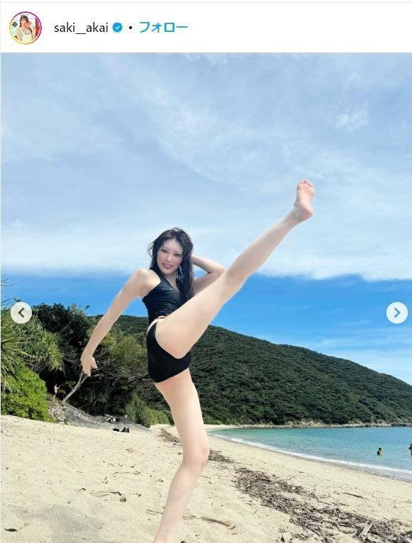 　赤井沙希のインスタグラム＠ｓａｋｉ＿ａｋａｉより