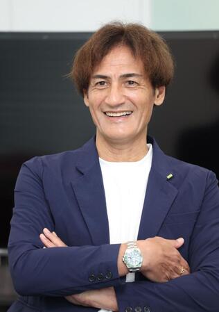 　五輪サッカーの見所を語る本並健治氏（撮影・金田祐二）