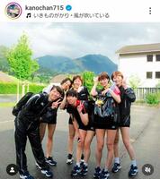　狩野舞子のインスタグラム＠ｋａｎｏｃｈａｎ７１５より