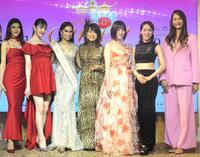 　はるな愛（中央）ら「Ｍｉｓｓ　Ｉｎｔｅｒｎａｔｉｏｎａｌ　Ｑｕｅｅｎ」に出場経験のある面々