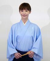 　会見に出席した蝶花楼桃花