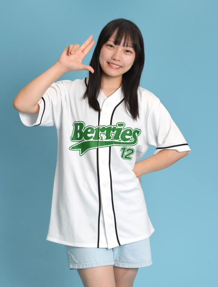 　ＫＯＢｅｒｒｉｅＳ♪の曽谷蘭（撮影・出月俊成）