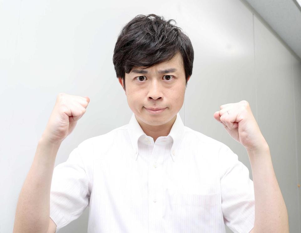 　新種目ブレイキンなどの実況を務める熊崎風斗アナ（撮影・金田祐二）