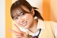 　ドラマ「素晴らしきか哉、先生！」でちょっとギャルな高校生を演じる矢吹奈子（撮影・棚橋慶太）