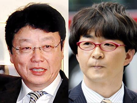 　北村晴男弁護士（左）と本村健太郎弁護士