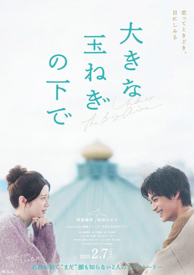 　ダブル主演する桜田ひより（左）と神尾楓珠©２０２４　映画「大きな玉ねぎの下で」製作委員会