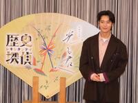 　取材会に出席した塩野瑛久