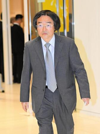 　桂ざこばさんお別れの会に参列する門田隆将（撮影・今井雅貴）