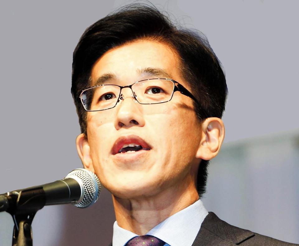 　岸博幸氏（２０１９年撮影）