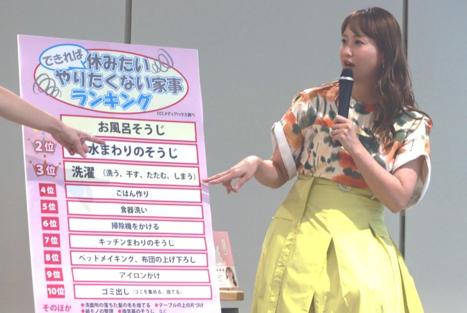 　イベントに登壇した藤本美貴