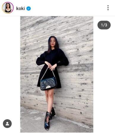 　２３年１月付のＫｏｋｉ，のインスタグラム＠ｋｏｋｉより