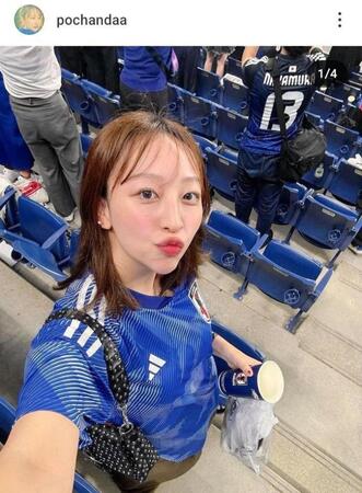 　たけうちほのかのインスタグラム＠ｐｏｃｈａｎｄａａより