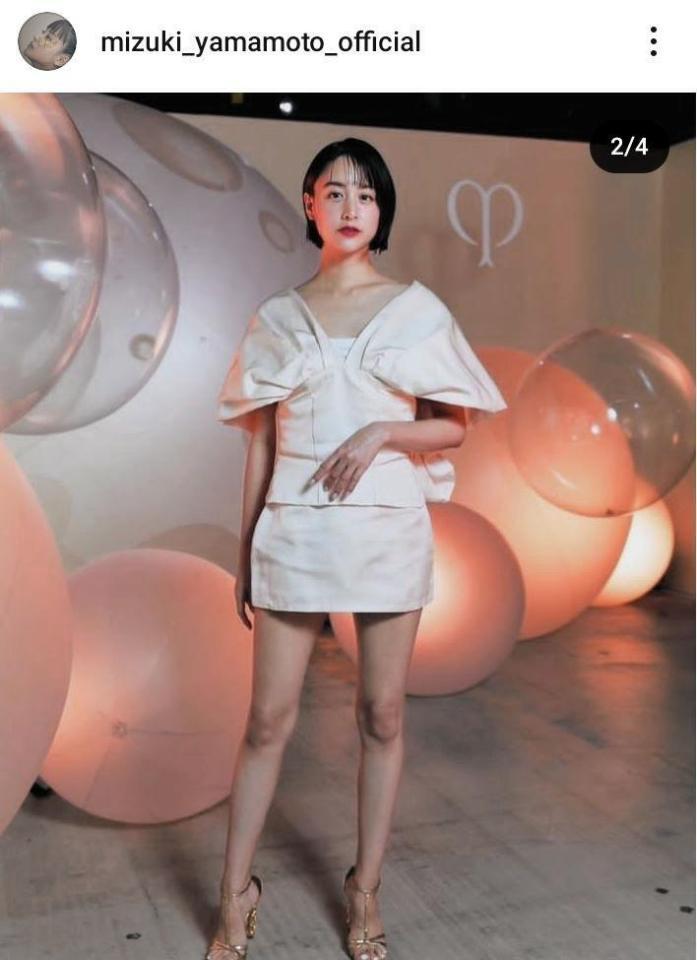 世界一綺麗な脚」「天使すぎる」1児ママ山本美月 ショート変身で超絶