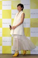 　イベントに登場する広末涼子（撮影・西岡正）