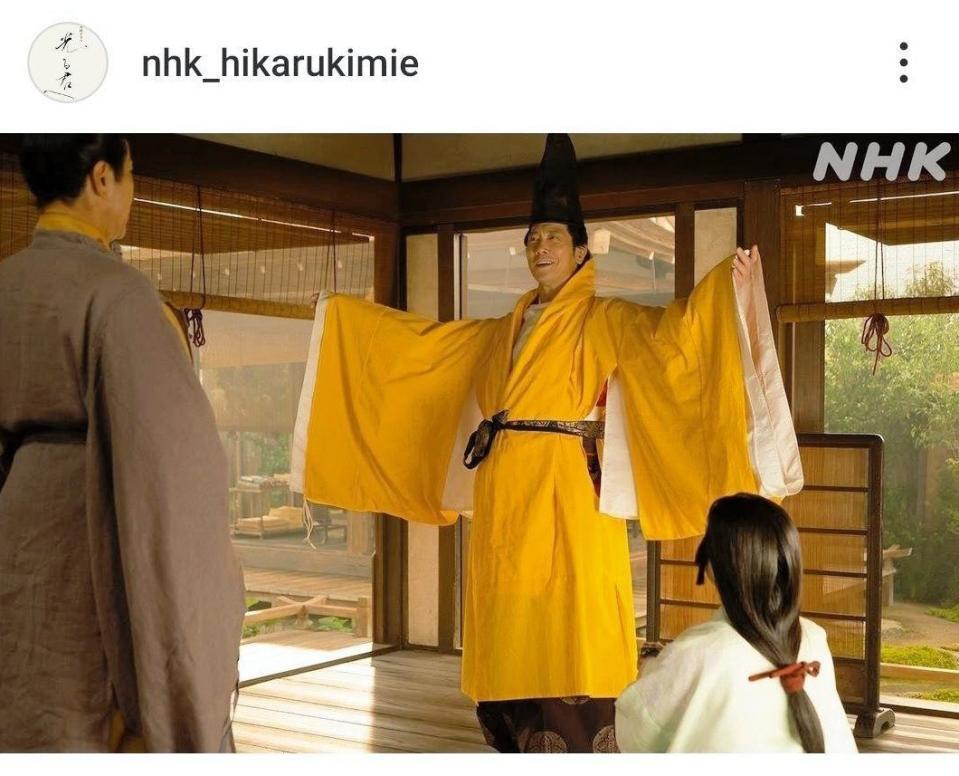 ＮＨＫ大河「光る君へ」インスタグラム（ｎｈｋ＿ｈｉｋａｒｕｋｉｍｉｅ）より