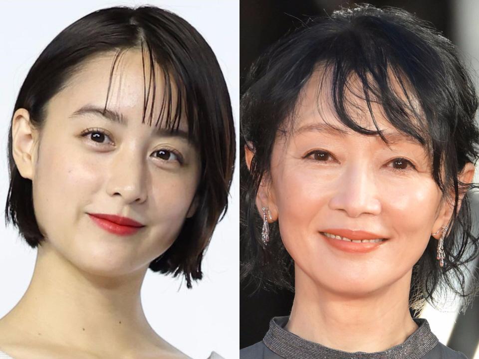 　山本美月（左）と麻生祐未