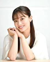 　ＮＨＫ連続テレビ小説「おむすび」のヒロインを務める橋本環奈（撮影・北村雅宏）