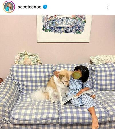 　９月１７日付のｐｅｃｏのインスタグラム＠ｐｅｃｏｔｅｃｏｏｏより