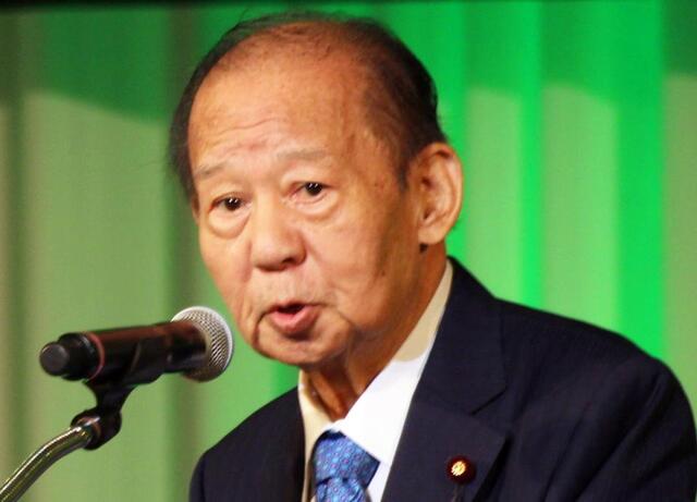 二階元幹事長　解散後に国会廊下で怒