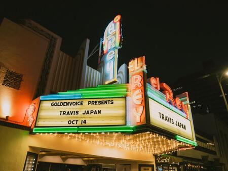 　Ｔｒａｖｉｓ　Ｊａｐａｎが公演を行ったＬＡの会場