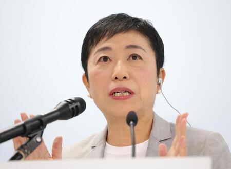 　立憲民主党・辻元清美代表代行（撮影・金田祐二）