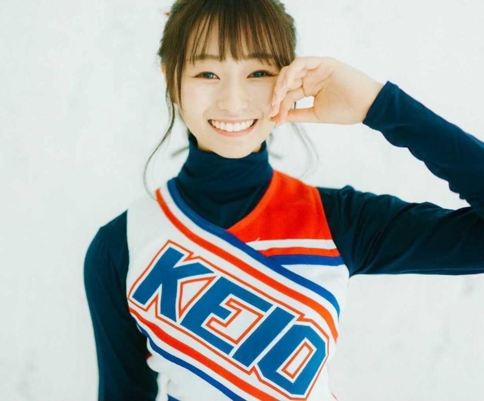 　大手芸能事務所「生島企画室」と業務提携した奥原ゆきのさんのチア姿