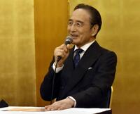 取材会に出席した片岡仁左衛門