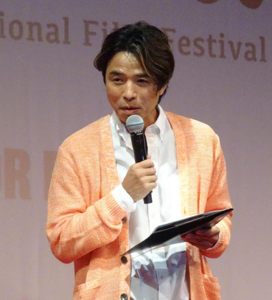 　「キネコ国際映画祭」に来場した井ノ原快彦