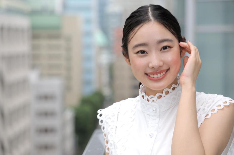 　大河ドラマ「光る君へ」で好演する倉沢杏奈（撮影・西岡正）