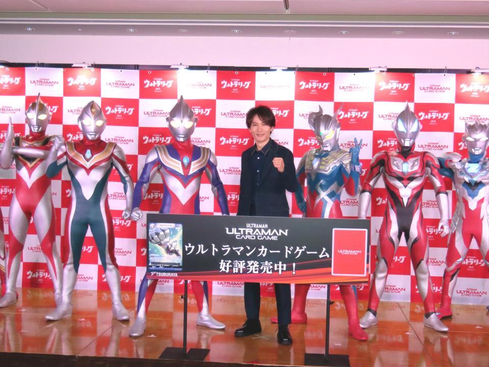 　総勢１０人のウルトラマンたちとコラボした長野博