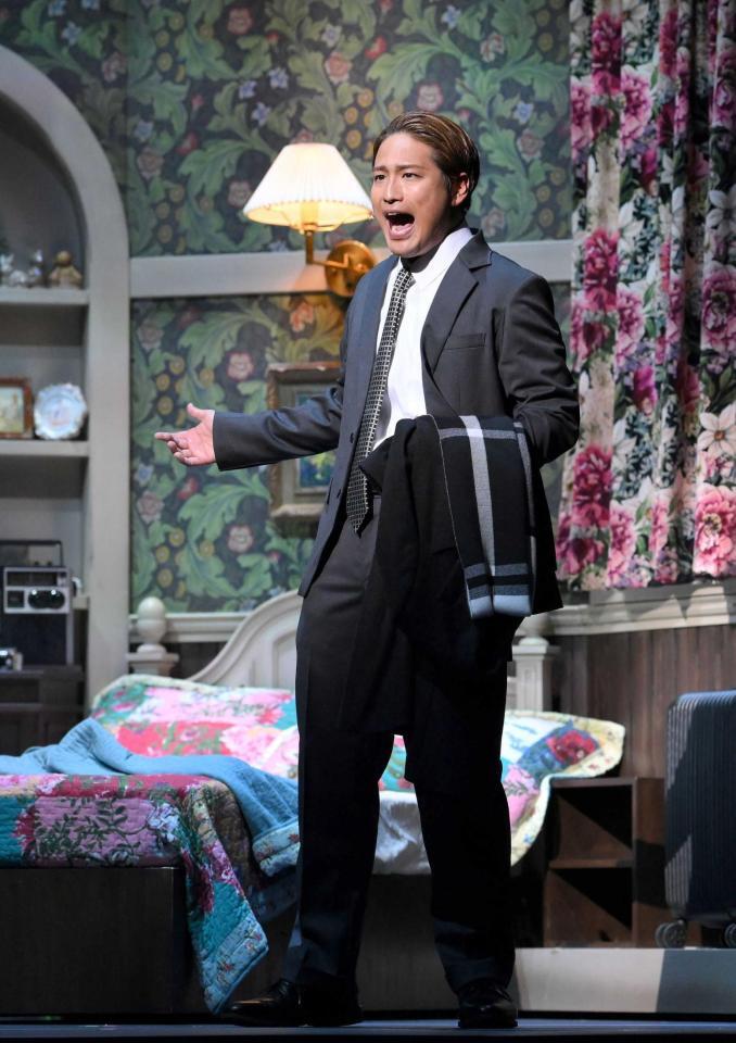 タイムループを繰り返す主人公を演じる桐山照史(撮影・伊藤笙子)