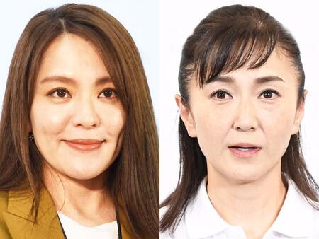 　今井絵理子氏（左）と生稲晃子氏