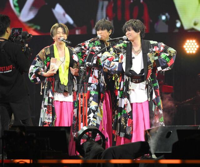 NEWS“日本”テーマに原点回帰 8都市17公演の“旅”完走 増田貴久