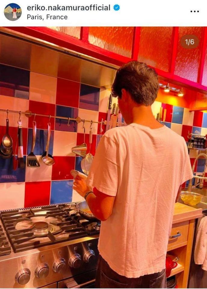 　４月１日付の中村江里子のインスタグラム＠ｅｒｉｋｏ．ｎａｋａｍｕｒａｏｆｆｉｃｉａｌより