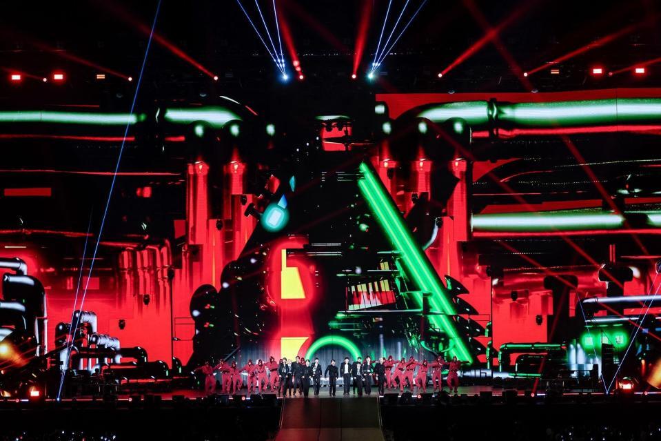 　東京ドーム公演を行ったＳＥＶＥＮＴＥＥＮ　ⓟ＆ⓒ　ＰＬＥＤＩＳ　Ｅｎｔｅｒｔａｉｎｍｅｎｔ