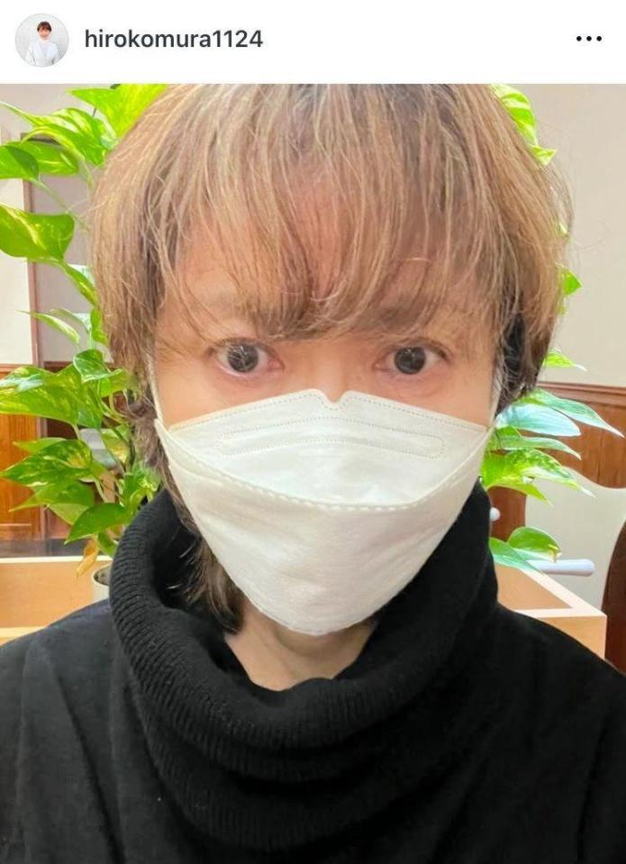 　１１月１８日付の古村比呂のインスタグラム＠ｈｉｒｏｋｏｍｕｒａ１１２４より